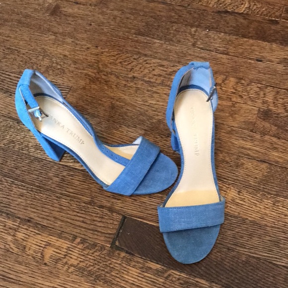 Blue Sandal Heels 👡 - Picture 3 of 10